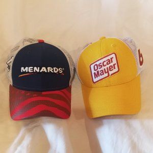 Nascar Hat Lot Oscar Mayer #6 #12 Roush Fenway Racing